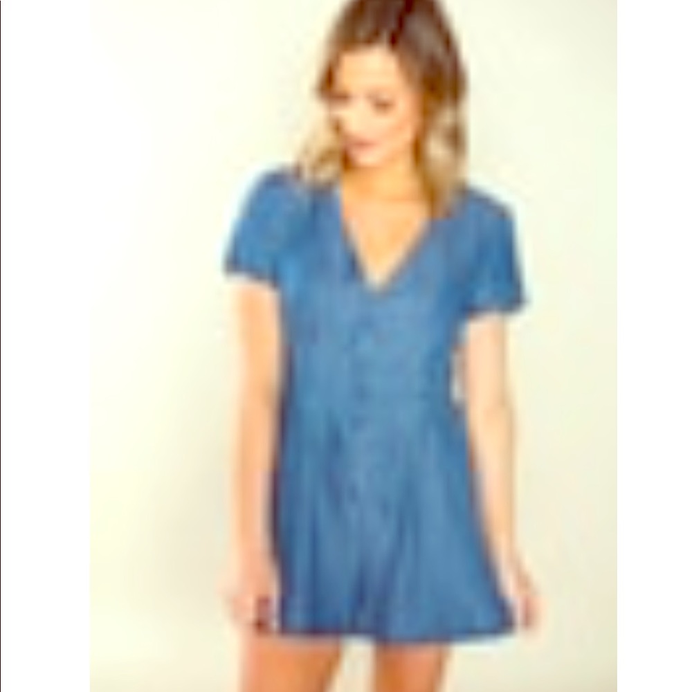 Chambray Romper